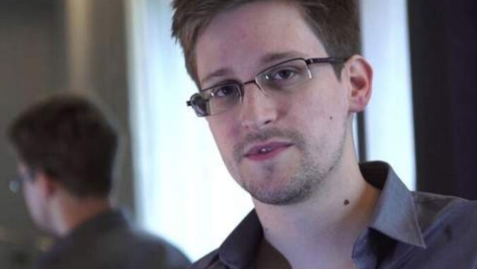 Klokkenluider Edward Snowden.