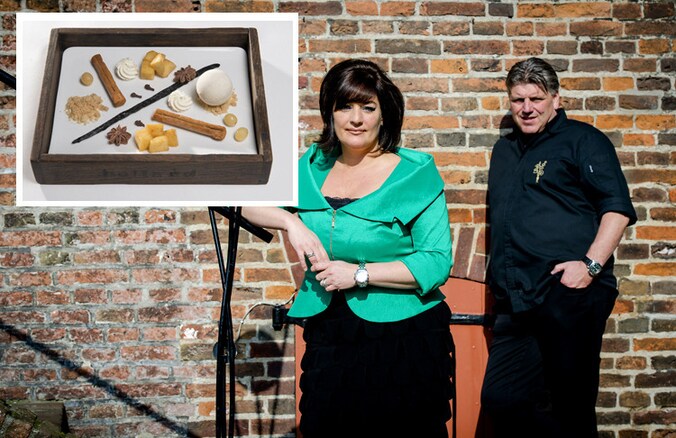Topchef Jonnie Boer en echtgenote Thérèse serveerden onder andere 'losgeslagen' appeltaart