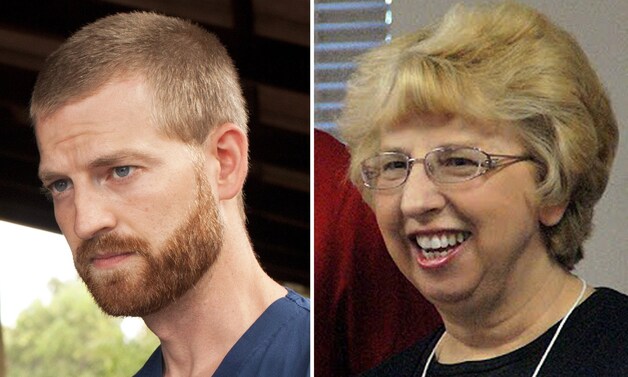 Dr. Kent Brantly en Nancy Writebol raakten allebei besmet met ebola.