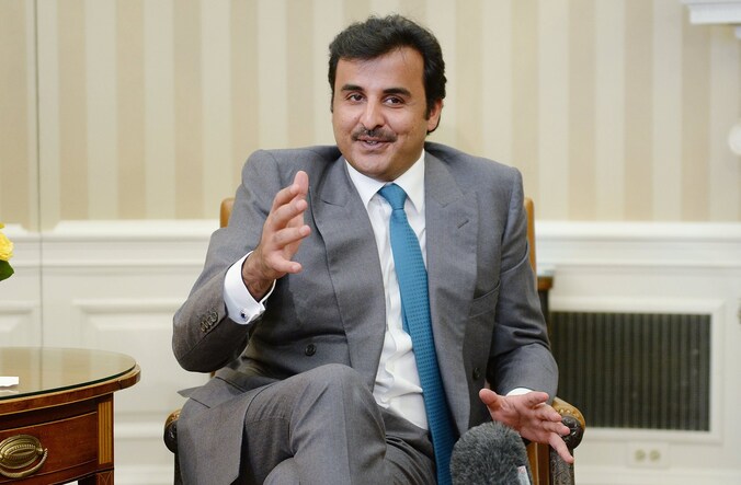 Tamim bin Hamad al-Thani.