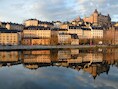 Het eiland Södermalm in Stockholm.
