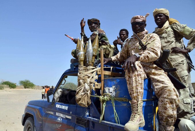 Tsjadische soldaten vechten samen met Nigeriaanse soldaten tegen de terreurgroep Boko Haram. Of het ook hier om een aanslag van Boko Haram gaat is nog niet duidelijk.