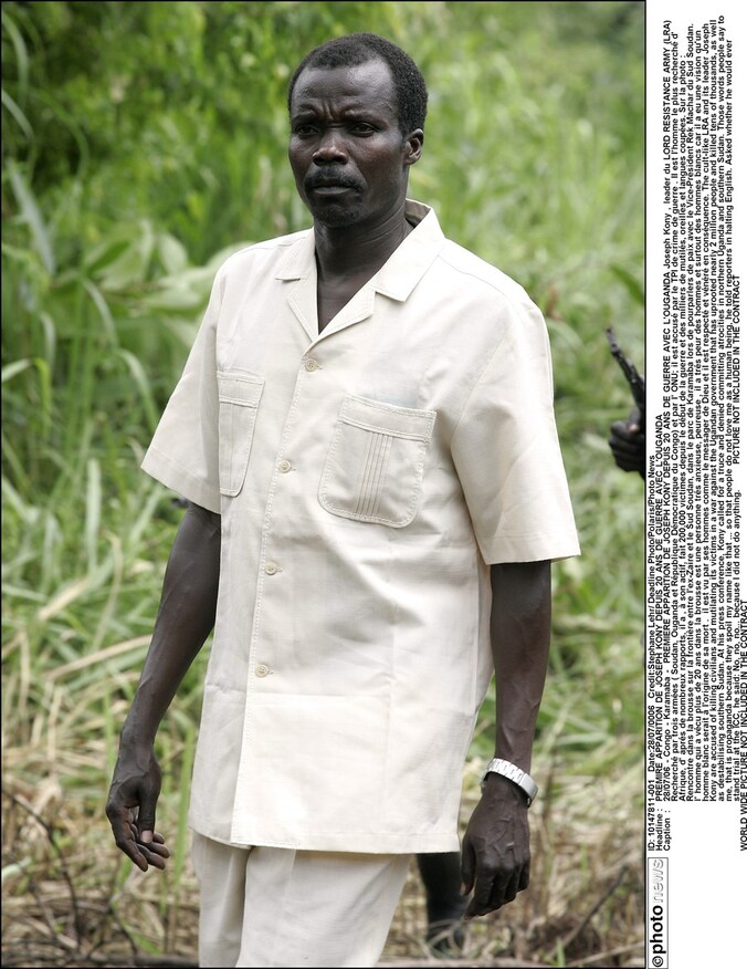 Joseph Kony op een foto uit 2006.