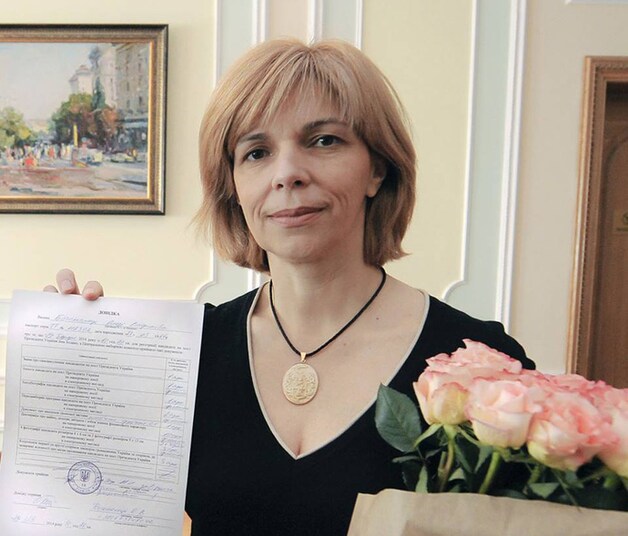 Via Facebook maakt Olga Bogomolets bekend dat ze zich heeft geregistreerd als presidentskandidaat.