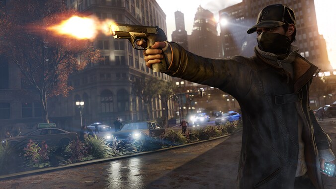 Een beeld uit 'Watch_Dogs'.