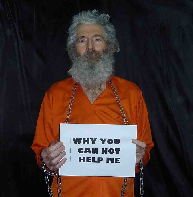 Robert Levinson, op een foto die in april 2011 in de openbaarheid kwam. Het is niet bekend wanneer de foto is genomen. Levinson verdween vier jaar eerder.