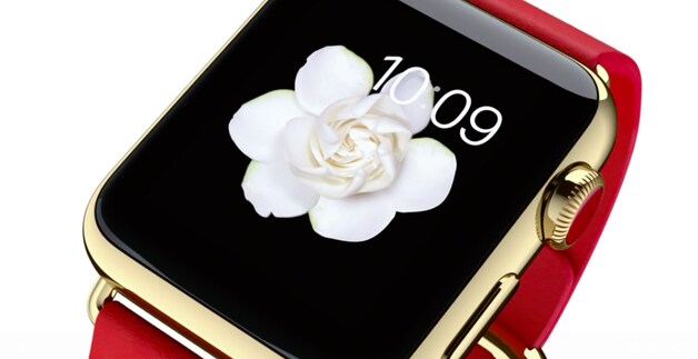 De gouden Apple Watch Edition, met een vanafprijs van 10.000 dollar.