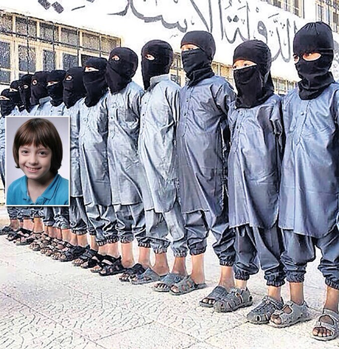 Luca (inzet) en zijn zusje zijn door hun moeder meegenomen.
