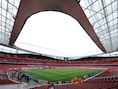 Het Emirates stadion van Arsenal.