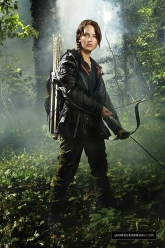 Jennifer Lawrence als Katniss Everdeen