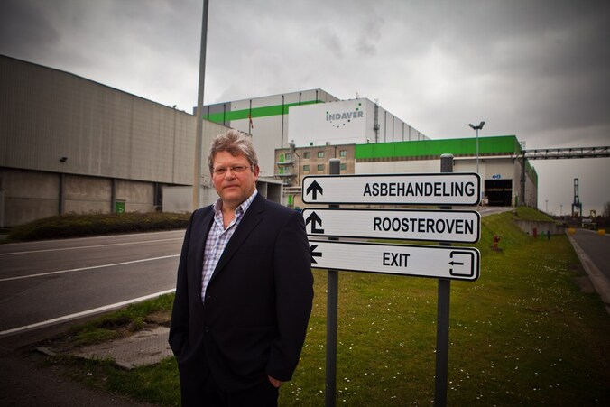 Jos Artois, woordvoerder van afvalverwerkingsbedrijf Indaver.