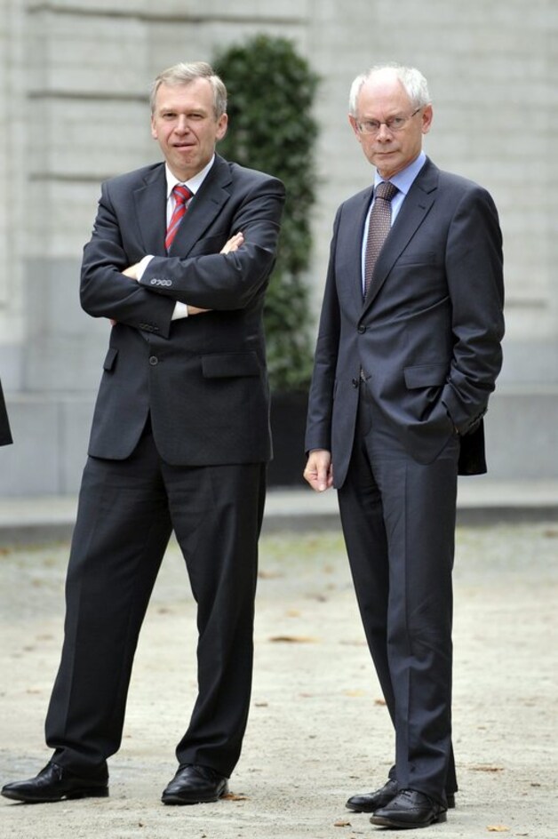 Yves Leterme en Herman Van Rompuy