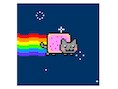 Van internetfenomeen 'Nyan Cat' wordt vaak een bewegend gifje gemaakt.