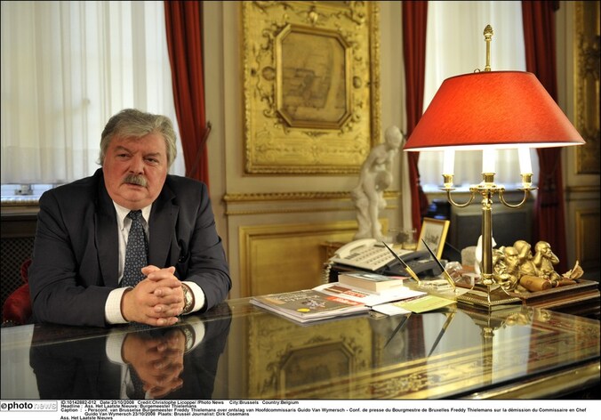 Freddy Thielemans (PS), burgemeester van Brussel.