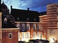Het vijfsterrenhotel Crowne Plaza in Luik.