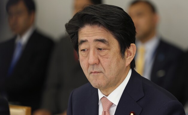 Japanse premier Shinzo Abe