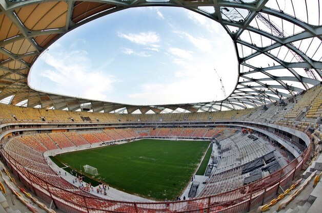 Het stadion in Manaus