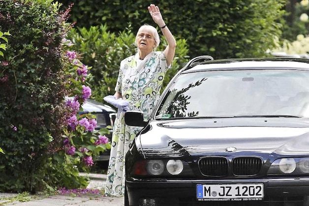 Gudrun Birwitz, één van de dochters van Himmler met wie Philippe Loret een ontmoeting zou hebben gehad. "Zij geloofde dat ik de kleinzoon van Hitler ben".