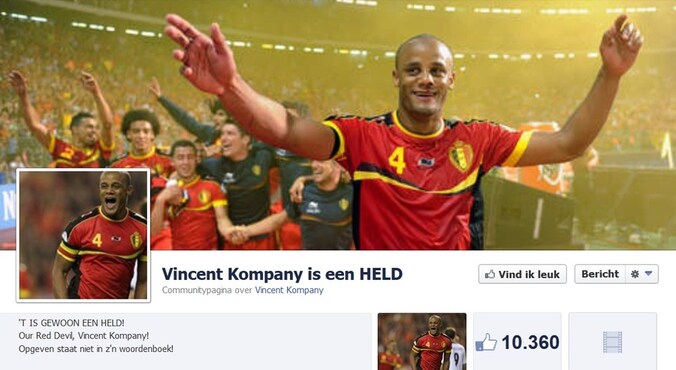 Het aantal likes op de Facebookpagina neemt elk uur met duizenden toe.