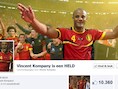 Het aantal likes op de Facebookpagina neemt elk uur met duizenden toe.