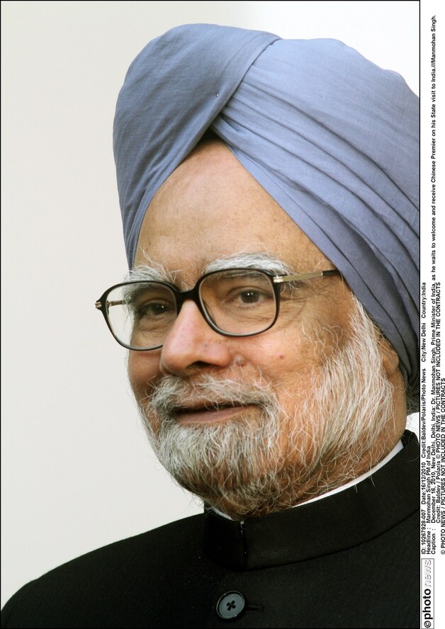 De Indiase premier Manmohan Singh.