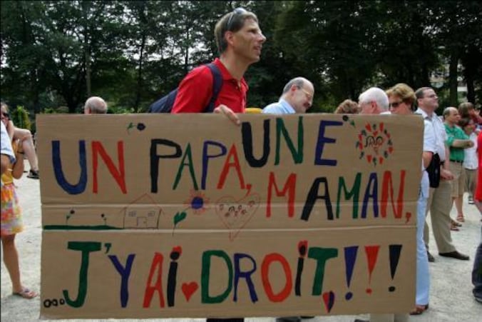 Niet iedereen ziet twee papa's of twee mama's zitten.