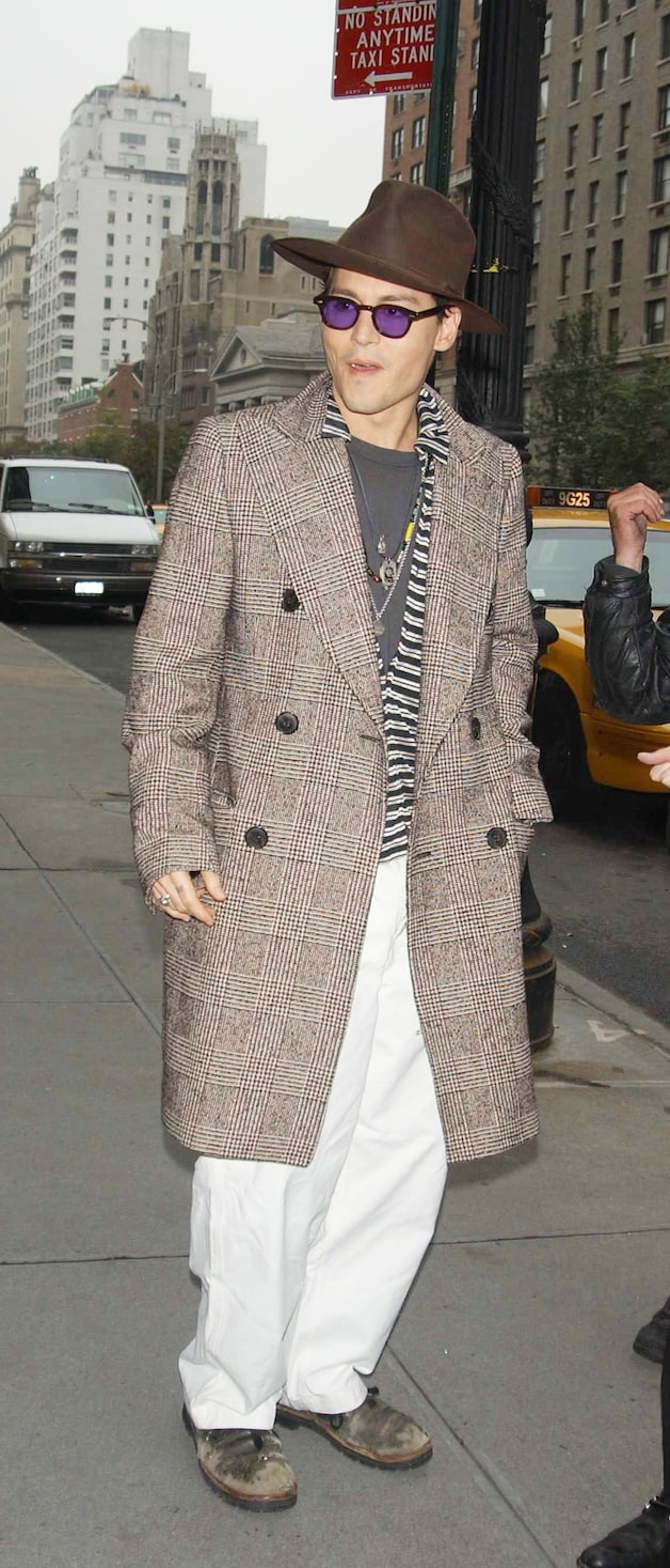 Helemaal versleten: de schoenen van Johnny Depp