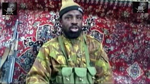 Boko Haram-leider Abubakar Shekau.