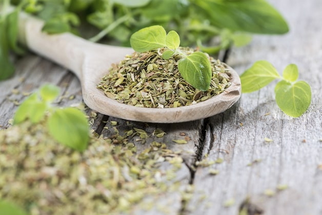 Oregano is rijk aan omega 3-vetzuren.