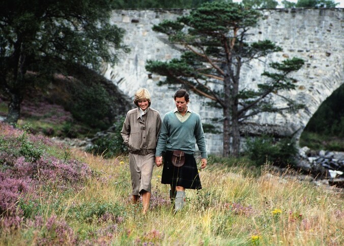 Diana en Charles in 1981.