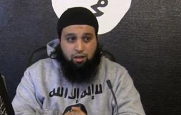 Abu Hanifah in 2012, als tijdelijk woordvoerder van Shariah4Belgium