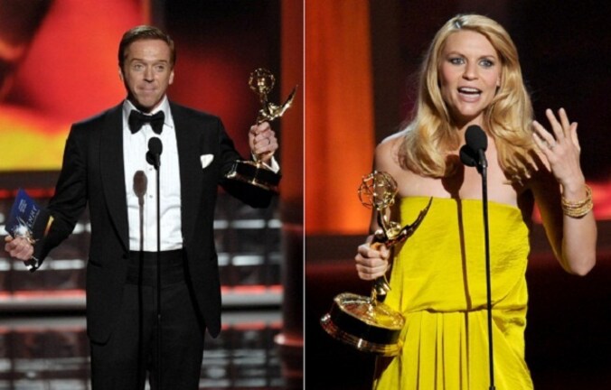 Damian Lewis en Claire Danes