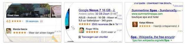 Gedeelde advertenties op Google