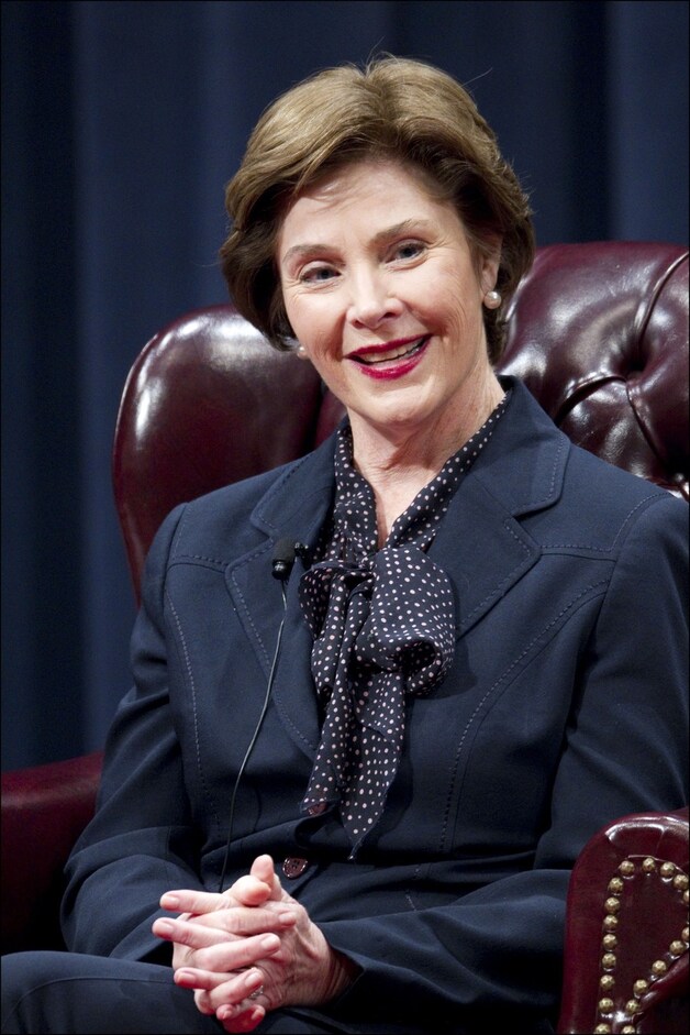 Laura Bush.