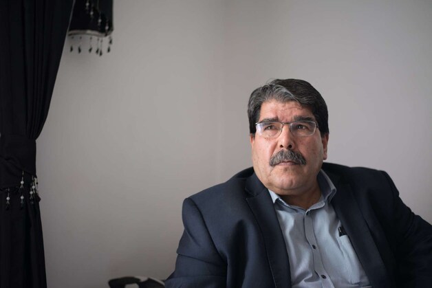 De Syrisch-Koerdische leider Salih Muslim.