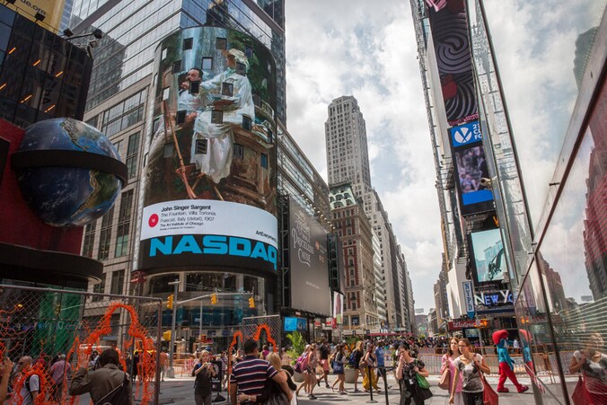 Times Square in NY is een doelwit van de IS.
