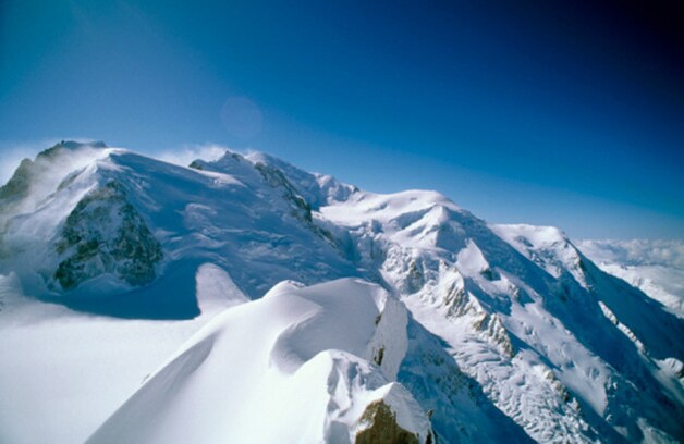 De lawine vond plaats op de Mont Maudit, in de buurt van de Mont Blanc.