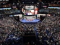 Door noodweer zal de Democratische Conventie worden voortgezet in de Time Warner Cable Arena.