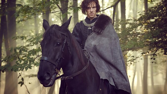 Benedict Cumberbatch als koning Richard III.