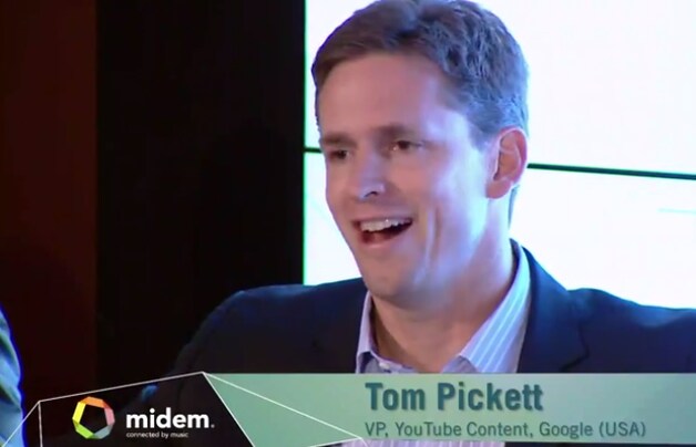Tom Pickett, vicepresident bij YouTube.