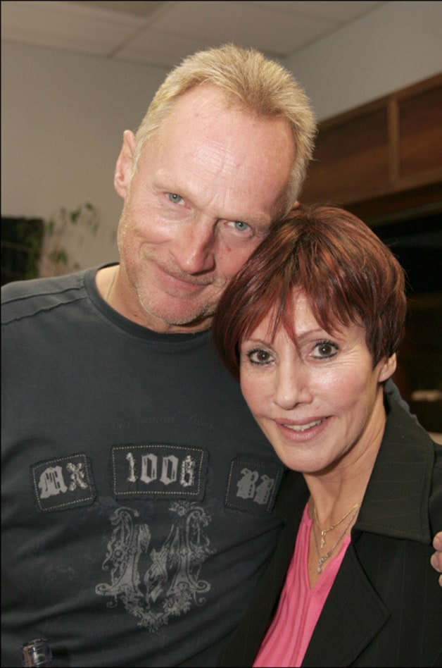 Erik speelde in 'Familie' jarenlang de grote liefde van 'zatte Rita' (Jacky Lafon).