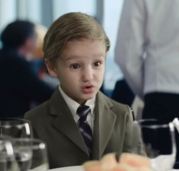 Een mini Leonardo in 'The Wolf of Wall Street'.