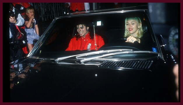 Michael Jackson en Madonna in 1991