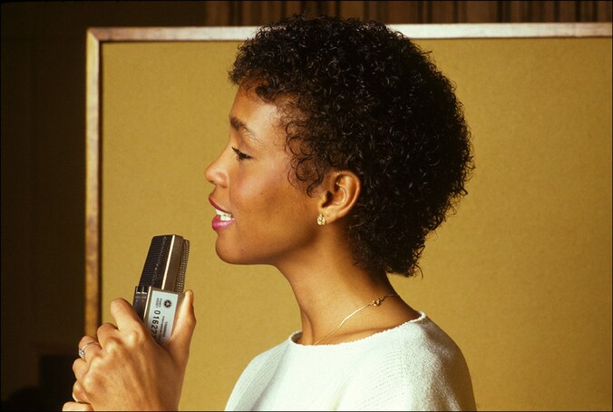 Whitney Houston in 1980.