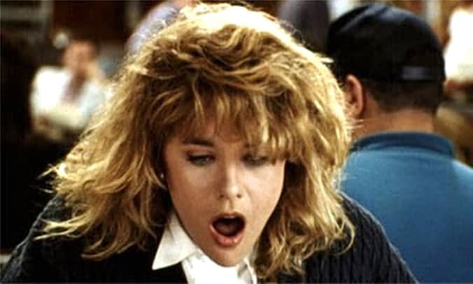 Een vervalst orgasme zet het restaurant op stelten in 'When Harry Met Sally'