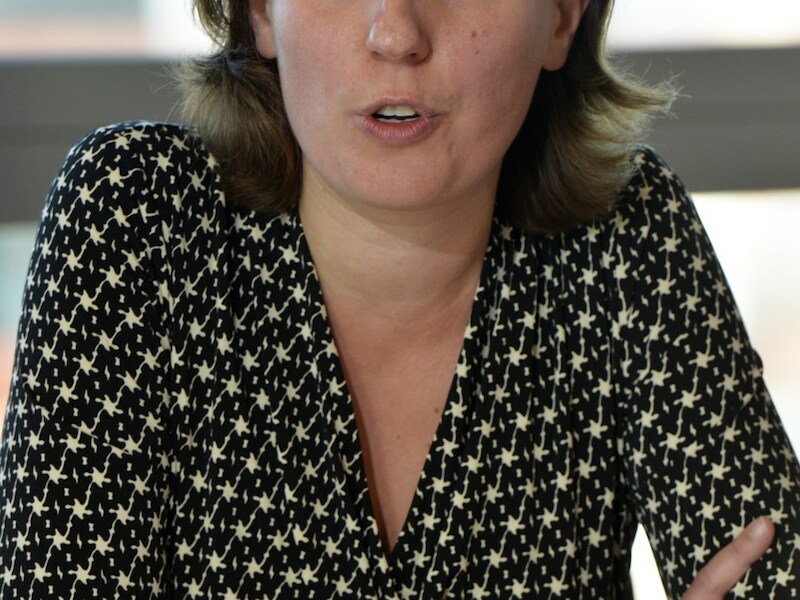 Directrice Kirsten Pauwels van de Zelfmoordlijn.