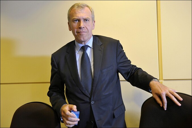 Ontslagnemend premier Yves Leterme (CD&amp;V).