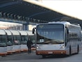 Het busverkeer herneemt in Brussel.