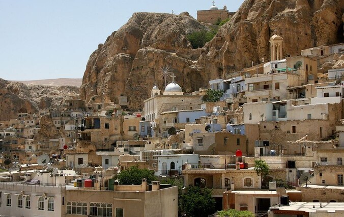 Het christelijke dorp Maaloula.