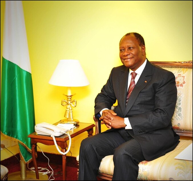 Alassane Ouattara.